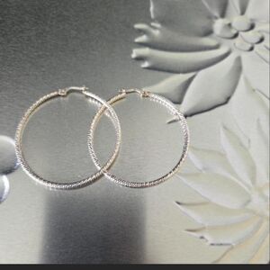 Silver Hoop earrings